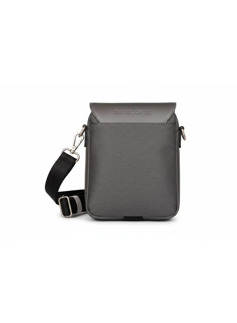 David Jones David Jones Womens Handbag Stylish and Durable Everyday Carry | Color Silvery Gray (CM7491)